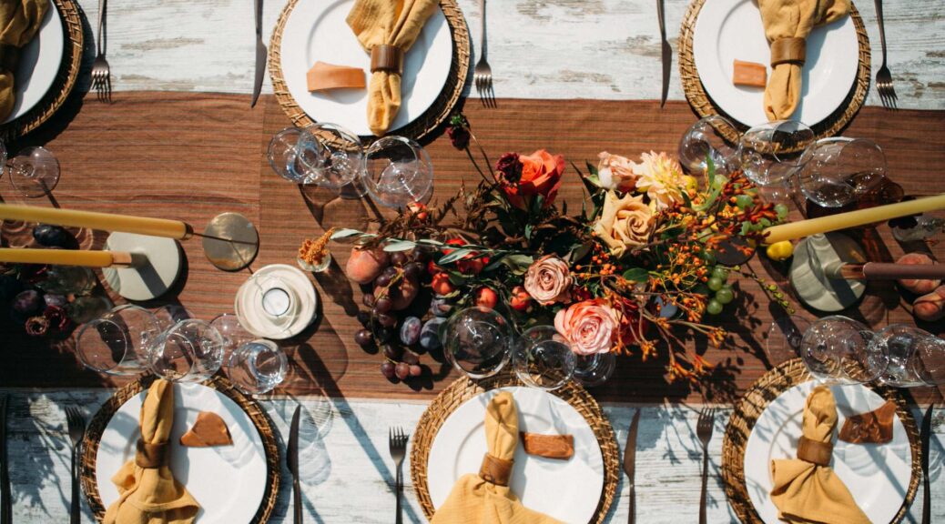 Table décoré