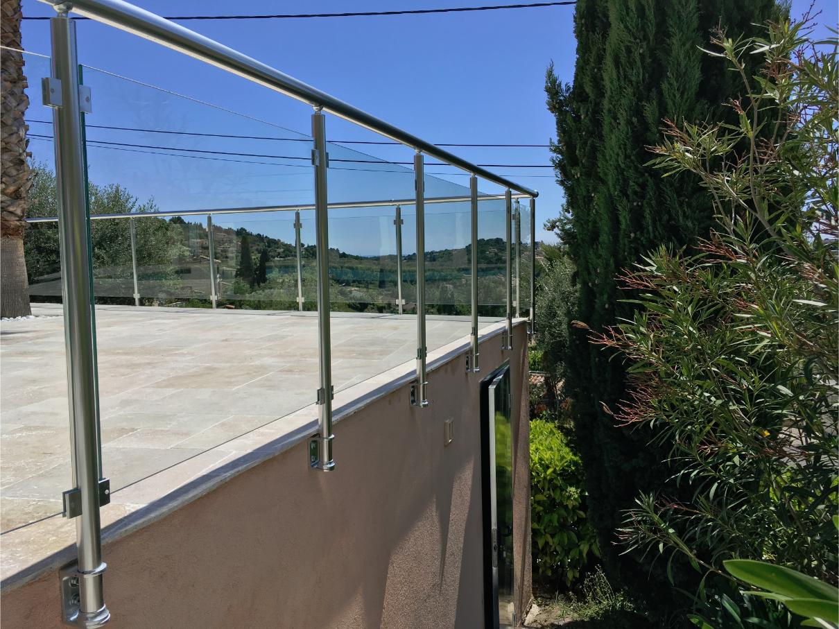 rambarde aluminium